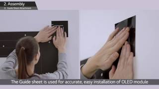 LG’s Wallpaper OLED Signage Installation Guide (55EJ5C)