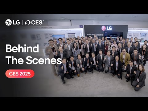 LG VS Company at CES 2025 : Behind the Scenes I LG