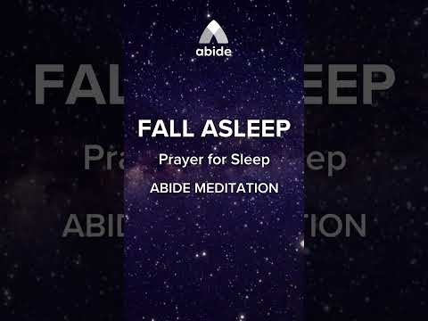 Bedtime Prayer for Sleep - Abide App Meditation