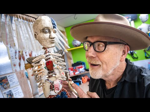 Adam Savage Visits the Puppet Props Workshop of Silo!