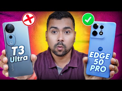 vivo T3 Ultra vs Moto Edge 50 Pro * Full Comparison * ⚡ Buy Best Phone 🔥