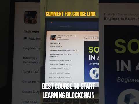 How to Start with Blockchain & Web3: Best Courses for Learning Solidity in 2025! #web3 #solidity