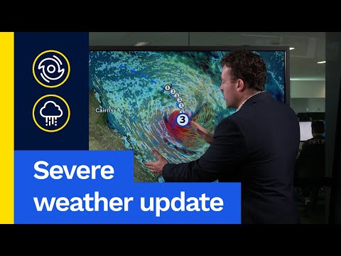 Severe Weather Update 24 Feb 2025: Tropical Cyclone Alfred update.