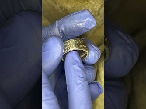 Half Dollar Coin Ring