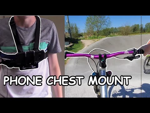 how to make the best phone chest mount for bmx