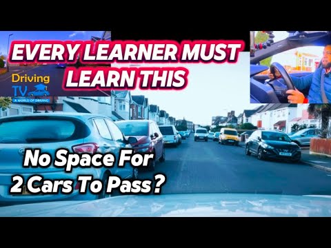 No Space For 2 Cars To Pass, Must Learn This Lesson | Meeting Situation | Online Course!