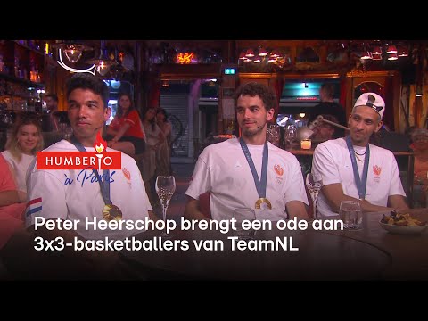 Peter Heerschop brengt een ode aan 3x3-basketballers van TeamNL | Humberto à Paris