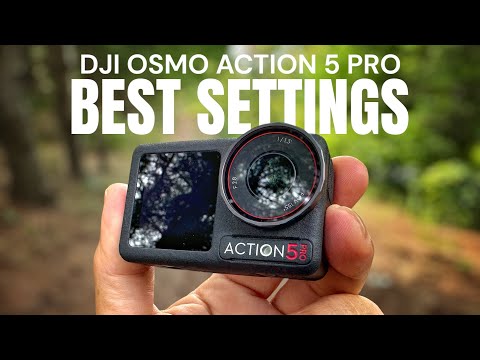 Best Video Settings for the DJI Osmo Action 5 Pro