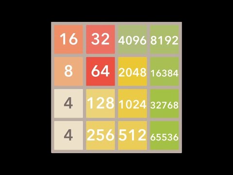 making a 131072 tile【2048】