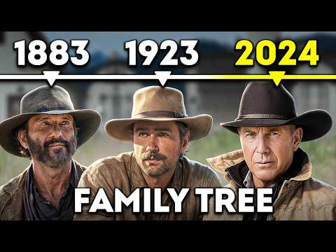 Dutton Family Tree Explained From 1883 to Yellowstone!