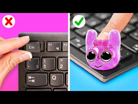 FUNNY GLUE GUN & 3D PEN IDEAS || School Hacks You Can't Miss by 123 GO!