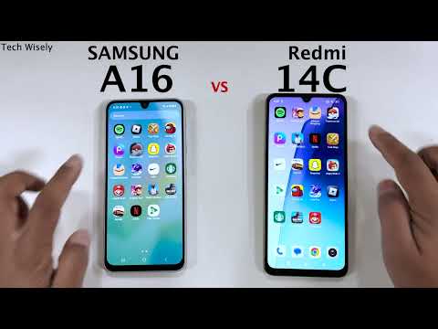 SAMSUNG A16 vs Redmi 14C - Speed Test