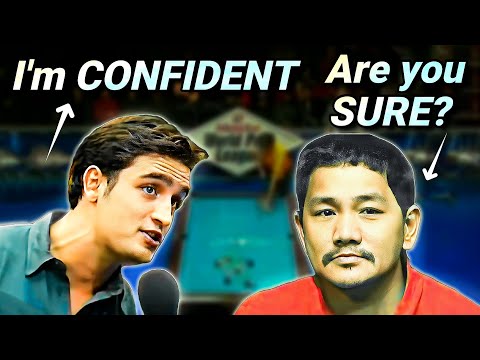 EFREN REYES Taught HIM What CONFIDENCE Truly MEANS