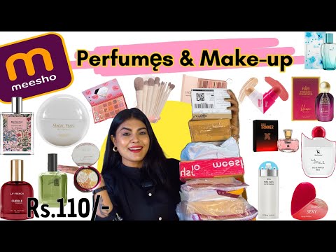 Meesho* Huge Perfumes and Makeup Finds 💄🎀 || Must Have Products 🫶🏻