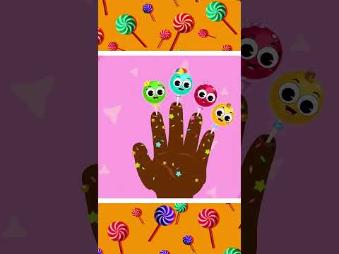 Lollipop Finger Family Song #shorts #fingerfamily