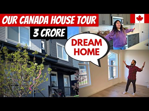 🏡 Our $499,900 House Tour in Calgary 🇨🇦 | First Time Home Buyer Canada 🇨🇦 | Empty House Tour Canada