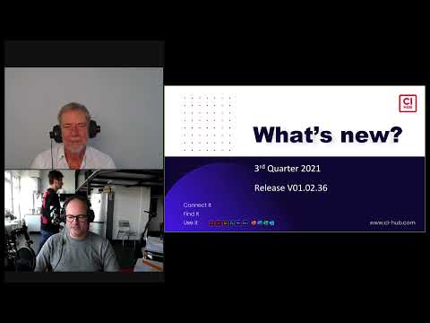 Presenting all new features for the CI HUB Connector Version 01.02.36. Update for Q3 2021