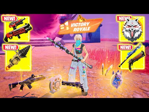 PHTHALO BLUE JOSS vs ALL NEW MEDALLIONS & MYTHIC WEAPONS ( NEW! FORTNITE CHAPTER 6 SEASON 2 )