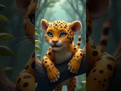 Monkey save the Tiger #story #cute #kidsvideo #kidslearning #kids #fyp #foryou #kidssongs