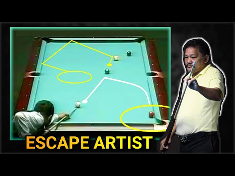 EFREN REYES THE GREATEST ESCAPE ARTIST