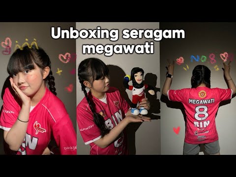 🩷 Unboxing seragam megawati 🩷