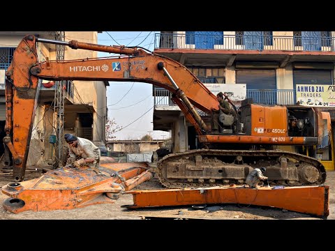 Excavator Whose Boom Was Cracked And Repaired By Welding is Very Good.