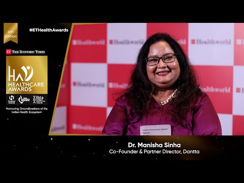 Dr. Manisha Sinha at #ETHealthAwards