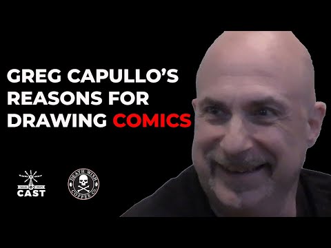 Greg Capullo's reasons for drawing comics