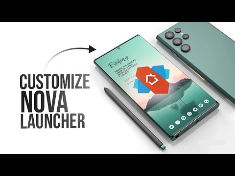 How to Customize Android Home Screen - Nova Launcher (tutorial)