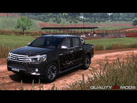 🤠 Testando Hilux na roça.. 97% Concluída ! ETS2