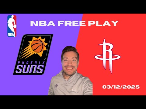 NBA Picks - Suns vs Rockets Prediction, 3/12/2025 Best Bets, Odds & Betting Tips | Docs Sports