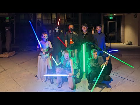 LIVE COLLEGE LIGHTSABER BATTLE - HD UPDATE | The Armory