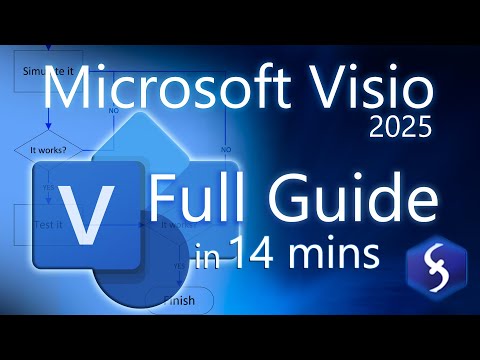 Microsoft Visio - Tutorial for Beginners in 14 MINS!  [ COMPLETE GUIDE ]