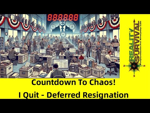 Government In Chaos - I Quit - Deferred Resignation Program