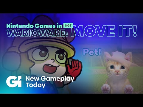 All The Nintendo Games In WarioWare: Move It | New Gameplay Today