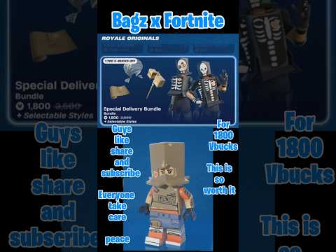 Bagz X Fortnite (Special bundle) #fortnite #fortniteskins #fortniteskin #itemshop #fortniteclips