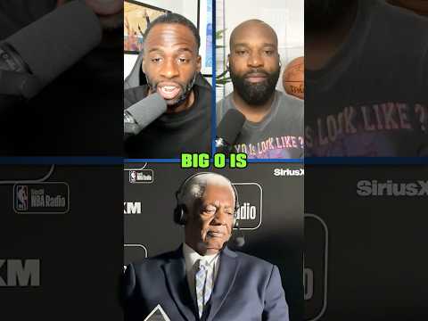 Draymond Green REACTS to Oscar Robertson shading him during NBA All-Star Weekend #nba #basketball