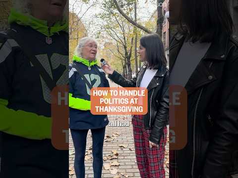 How to handle politics at Thanksgiving