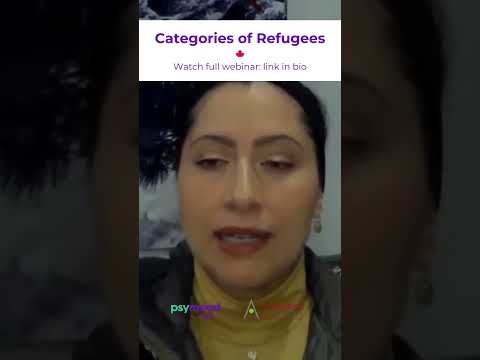 Josi Pape on Categories of Refugees | Canada