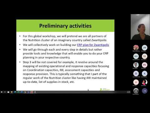 GNC ERP workshop (2) | Session 4: Preparatory work ahead of a joint ERP exercise