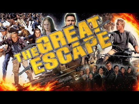 The Great Escape Full Movie (1963) HD 720p Facts | Steve McQueen, James Garner & Charles Bronson