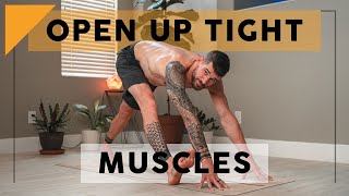 25 Min Intermediate Yoga Class To Open Up Tight Bodies