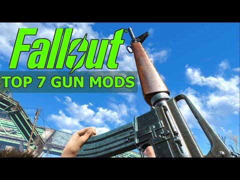 Top 7 Gun Mods for Fallout 4 | The Best Weapon Mods | 2023 XBOX/PC