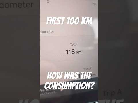 How was the consumption of the first 100km of the Xpeng G6?

#evride #xpeng #xpengg6 #g6 #eletric