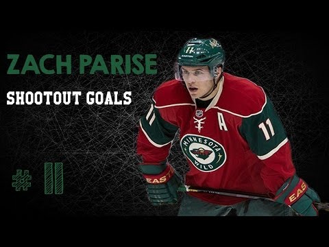 Zach Parise Shootout Goals Compilation [HD]