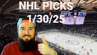 Free NHL Picks Today 1/30/25