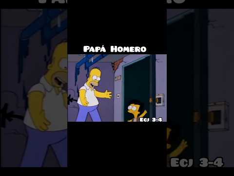 Papá Homero 🤣 #thesimpsons #homersimpson #funny #shorts #shortsfeed #shortsviral