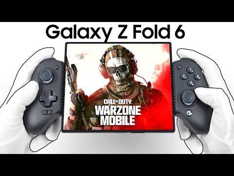 Samsung Galaxy Z Fold 6 Unboxing - $1900 Foldable Phone Gaming (GameSir G8+)