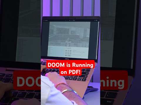 DOOM is Running on PDF! No, This is Not a Joke! #shorts