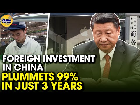 CCP Data Exposes Shocking Truth: Foreign Investment Crashes 99%! Foreign enterprises fled Shanghai!